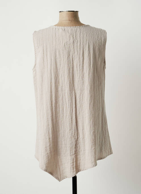 Tunique sans manche gris ONE O ONE pour femme