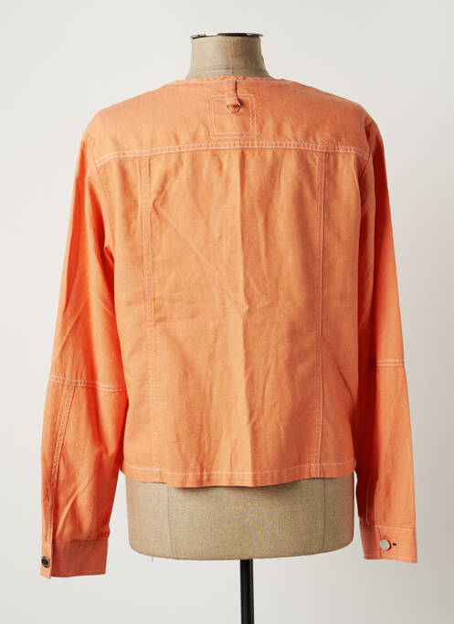 Veste casual orange DIANE LAURY pour femme