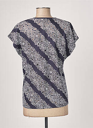 Top stretch sans manche bleu LEO & UGO femme