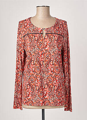 T-shirt manches longues manches longues orange DIANE LAURY femme