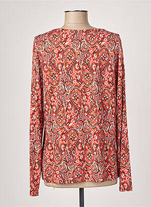 T-shirt manches longues manches longues orange DIANE LAURY femme