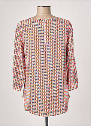 Blouse imprimé fantaisie manches longues rose FRANSA femme