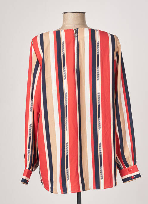 Blouse orange FRANSA pour femme