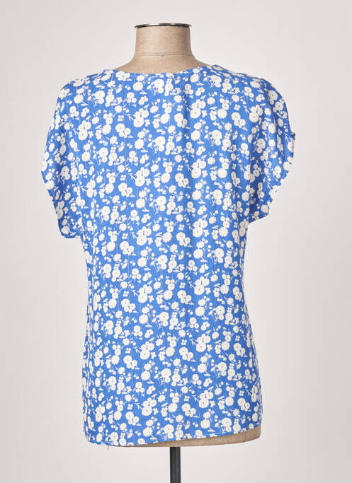 Top bleu C'EST BEAU LA VIE pour femme