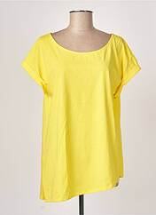 T-shirt jaune SMASHED LEMON pour femme seconde vue