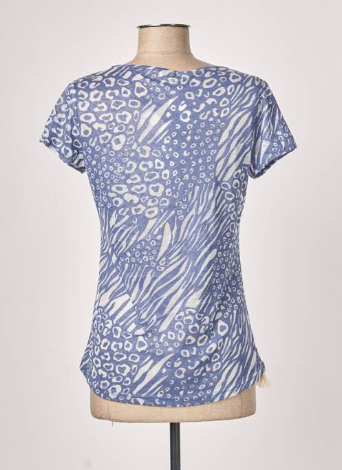 T-shirt bleu FRED SABATIER pour femme