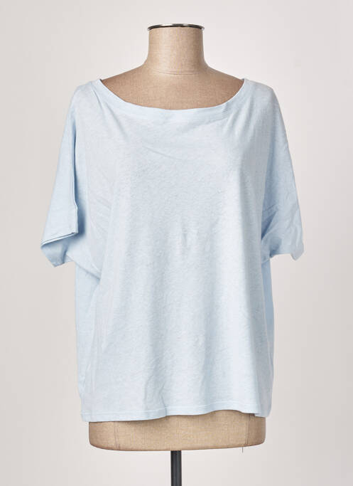 T-shirt bleu SCHOOL RAG pour femme