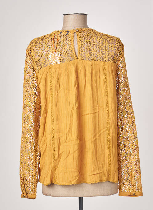 Blouse jaune SUPERDRY femme