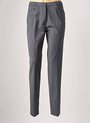 Pantalon slim stretch taille normale gris ANNE KELLY femme