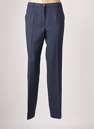 Pantalon droit bleu ORKODE pour femme