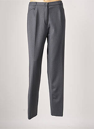 Pantalon droit gris ANNE KELLY pour femme