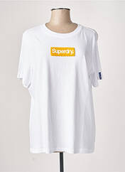 T-shirt blanc SUPERDRY pour femme seconde vue