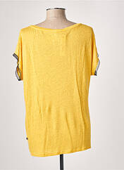 T-shirt jaune I.CODE (By IKKS) pour femme seconde vue