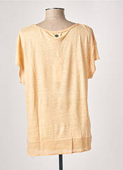 T-shirt orange SALT & PEPPER pour femme seconde vue