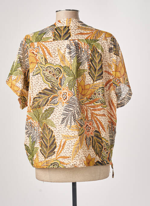 Blouse beige GEISHA pour femme