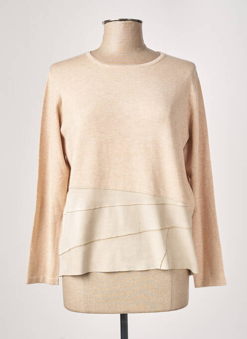 Pull beige TRIPODE pour femme