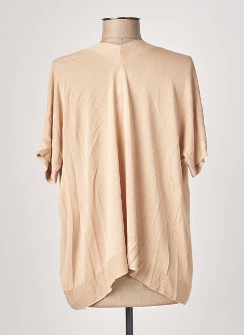 Gilet manches courtes beige GERRY WEBER pour femme