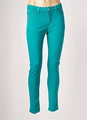 Pantalon slim stretch taille normale vert LA FIANCEE DU MEKONG femme