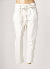 Jeans coupe droite blanc TIFFOSI pour femme seconde vue