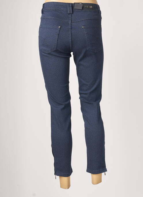 Pantalon 7/8 bleu PARA MI pour femme