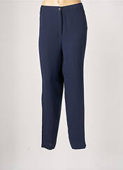 Pantalon droit bleu ANNE KELLY pour femme seconde vue