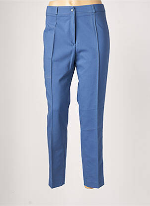 Pantalon slim bleu ANNE KELLY pour femme