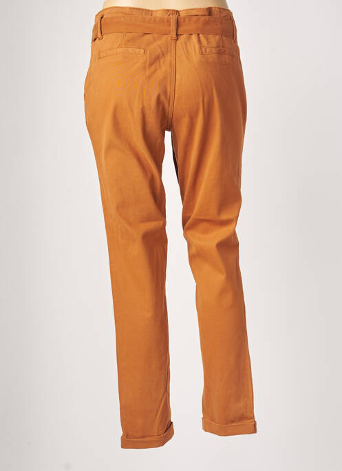 Pantalon chino marron LA FIANCEE DU MEKONG femme