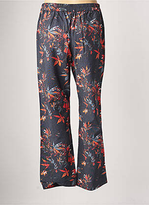 Pantalon droit taille haute taille haute bleu LA FIANCÉE femme