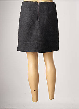 Jupe courte taille à pinces noir C'EST BEAU LA VIE femme