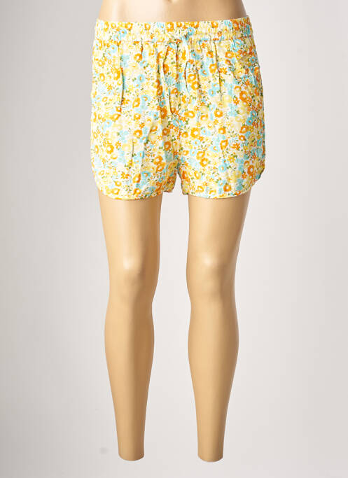 Short taille haute taille haute jaune TIFFOSI femme