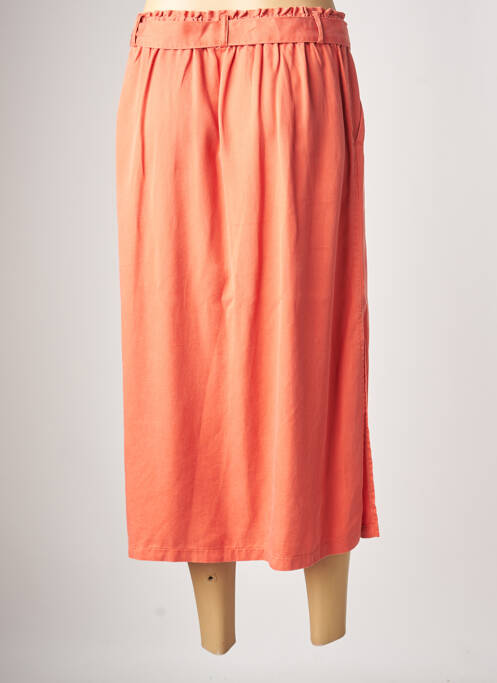 Jupe longue orange C'EST BEAU LA VIE pour femme