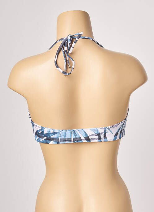 Haut de maillot de bain bleu ESCALE À BAHIA pour femme