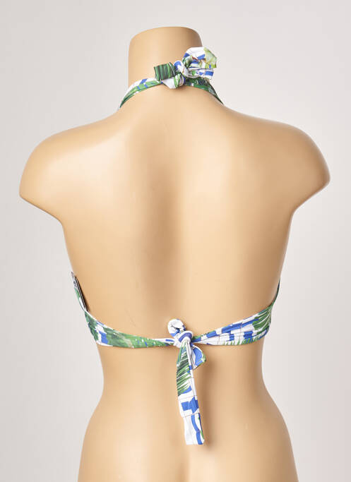 Haut de maillot de bain vert ESCALE À BAHIA pour femme