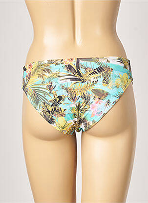 Bas de maillot de bain imprimé tie and dye culotte bleu ESCALE À BAHIA femme