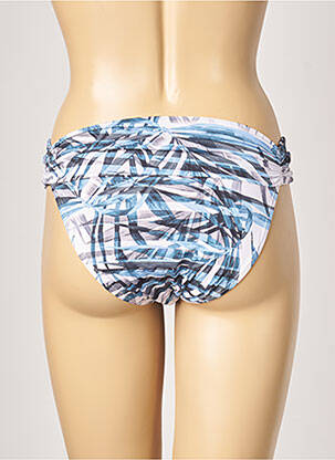 Bas de maillot de bain imprimé tie and dye culotte bleu ESCALE À BAHIA femme