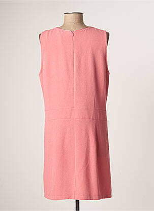 Robe mi-longue sans manche sans manche rose PAKO LITTO femme