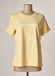T-shirt jaune GRACE & MILA pour femme seconde vue