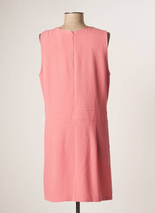 Robe mi-longue rose PAKO LITTO pour femme
