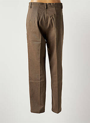 Pantalon slim taille normale taille normale marron GRACE & MILA femme