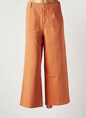 Pantalon 7/8 orange GRACE & MILA pour femme seconde vue