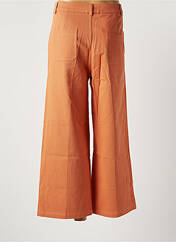 Pantalon 7/8 orange GRACE & MILA pour femme seconde vue