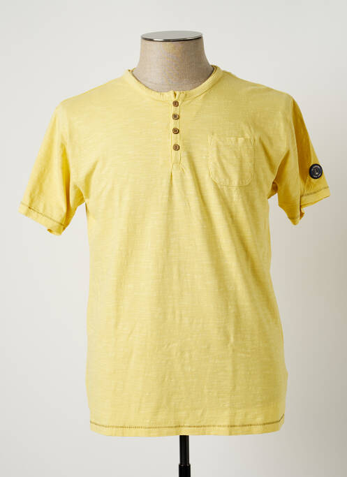 T-shirt jaune LA SQUADRA pour homme