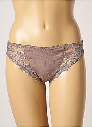 Culotte marron PRIMA DONNA pour femme
