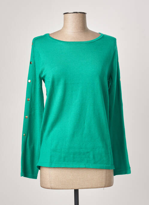 Pull vert THERMOLACTYL BY DAMART pour femme