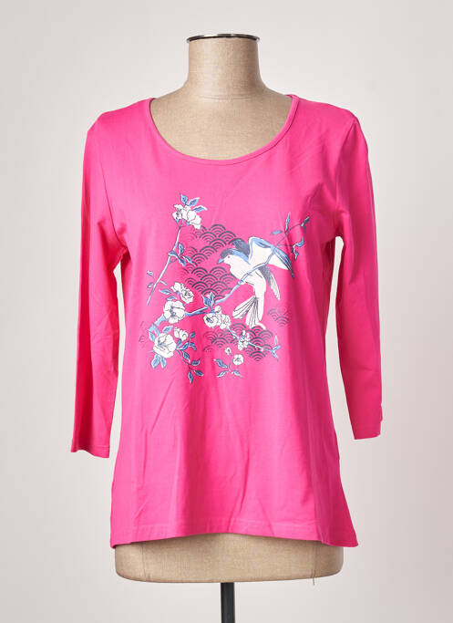 T-shirt rose DAMART pour femme