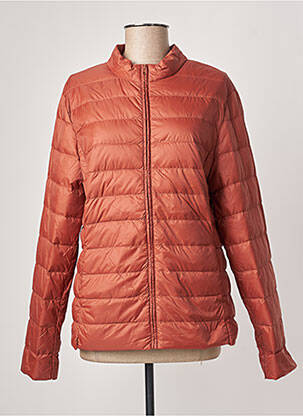 Doudoune poches sans capuche orange SPARKZ femme