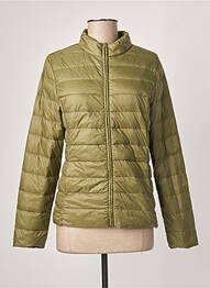 Doudoune poches sans capuche vert SPARKZ femme