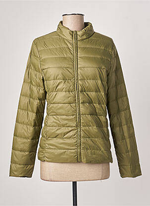 Doudoune poches sans capuche vert SPARKZ femme
