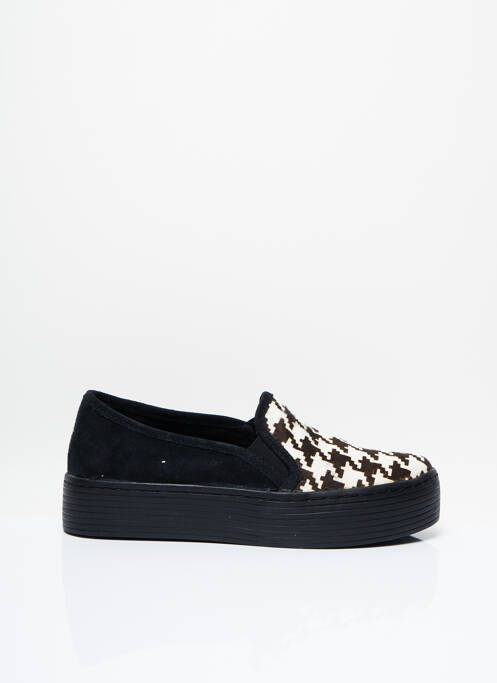 Slip ons talon compensé talon plat jusqu'à 3cm noir DN.SIXTY SEVEN femme
