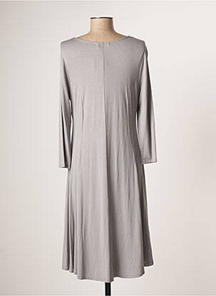 Robe mi-longue manches longues manches longues gris MES SOEURS ET MOI femme